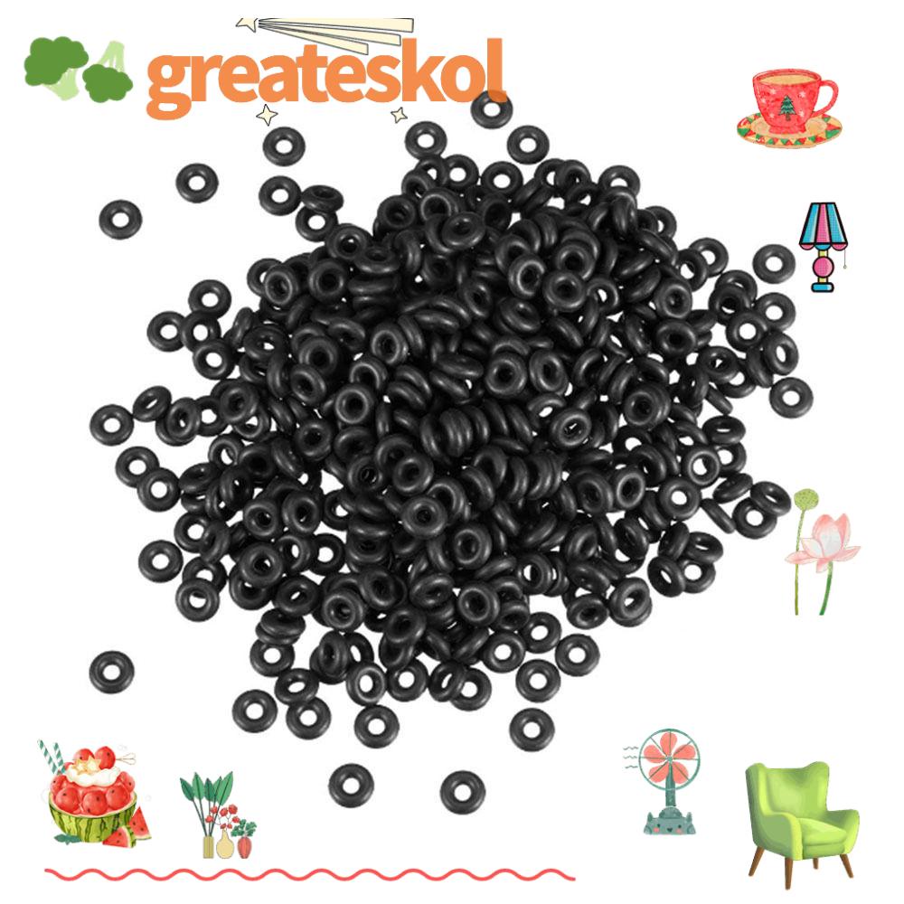 Greateskol ชุดโอริงยางไนไตร ปะเก็นแหวนซีลยาง แรงดันสูง ทนน้ํามัน และความร้อน 50 ชิ้น