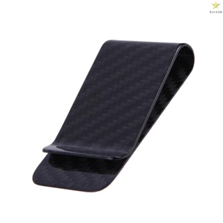 Premium Carbon Fiber Money Clip - Polished and Matte Options for a Classy and Professional Look