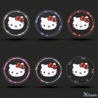 2 ชิ้น Sanrio Hello Kitty Coasters รถกันน้ำ Coasters Multifunctional รถฉนวน Coasters ภายในทนทานน่ารักลื่น Coasters M