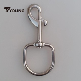 [พร้อมส่ง] พวงกุญแจตะขอหมุน ทรงกลม พรีเมี่ยม สําหรับดําน้ํา (103*45)