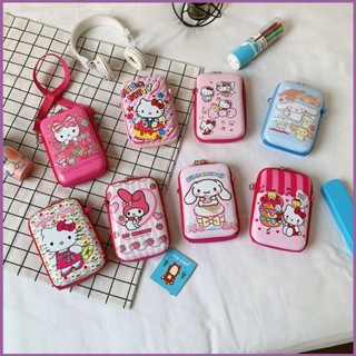 Sq2 Sanrio mymelody Cinnamon กระเป๋าสะพายไหล่ ลายการ์ตูน Hello Kitty น่ารัก ความจุขนาดใหญ่