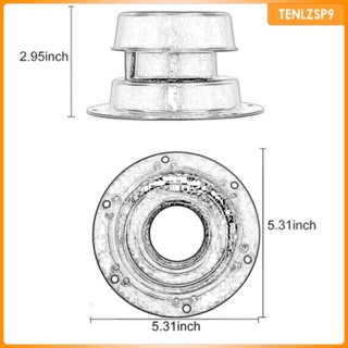 [tenlzsp9] ฝาครอบช่องลม ติดตั้งง่าย ทนทาน สําหรับ RV