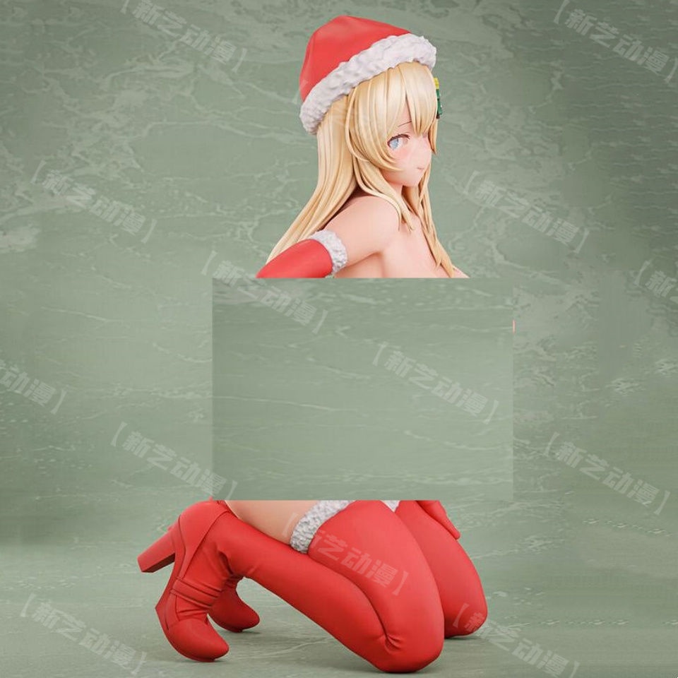 Sensual Girl Caroline ตุ๊กตารุ่นตกแต่งอะนิเมะ สินค้าสองมิติเซ็กซี่ความงามอะนิเมะตุ๊กตาคริสต์มาสการสร้างแบบจําลองสาวสวยเดสก์ท็อปตกแต่ง - รูปที่ 2