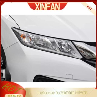 Xinfan ฝาครอบไฟหน้า แบบใส สําหรับ HONDA CITY 2015 2016 2017