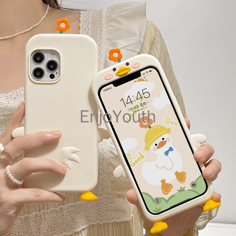 เคสนิ่ม ลายการ์ตูนเป็ดน่ารัก สําหรับ Huawei Mate 60 pro Mate50 Mate40 Mate30 pro P60 P50 P40 P30 pro Nova 9 8 7se