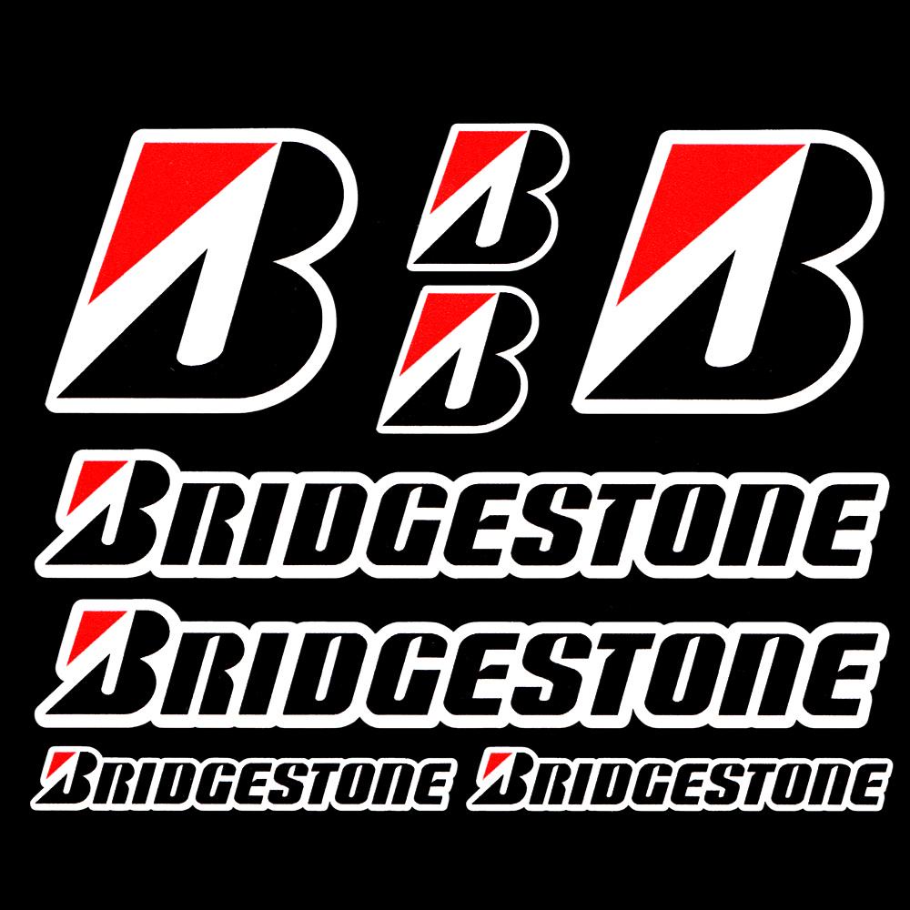 สติกเกอร์โลโก้ BRIDGESTONE แบบสร้างสรรค์ ดัดแปลง สําหรับติดตกแต่งรถยนต์