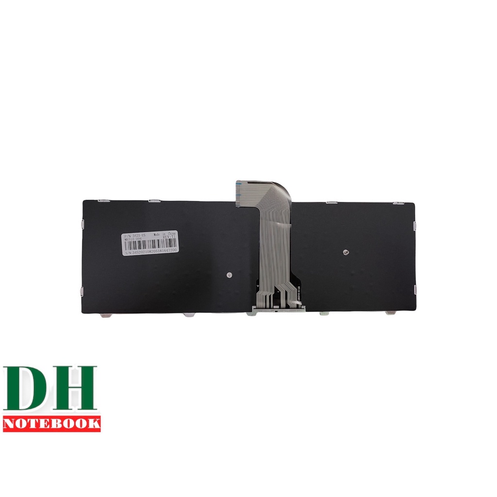 แป้นพิมพ์ คีย์บอร์ดโน๊ตบุ๊ค DELL inspiron 3421 Laptop Keyboard TH-ENG - รูปที่ 2