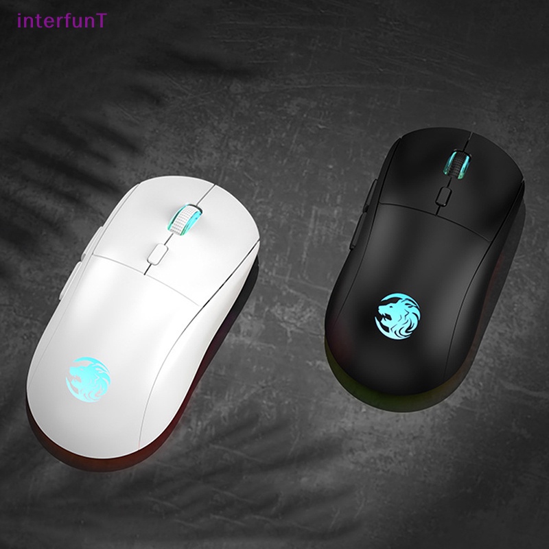 [InterfunT] G301 เมาส์เกมมิ่งไร้สาย USB 2.4G ไฟ RGB ชาร์จได้ สําหรับคอมพิวเตอร์ โน้ตบุ๊ก แล็ปท็อป [ใหม่]