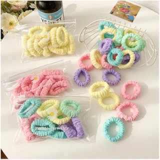 26CHAYA✨ยางรัดผม สีหวาน สีสุภาพ ไม่กินผม เส้นใหญ่หนา รัดแน่น