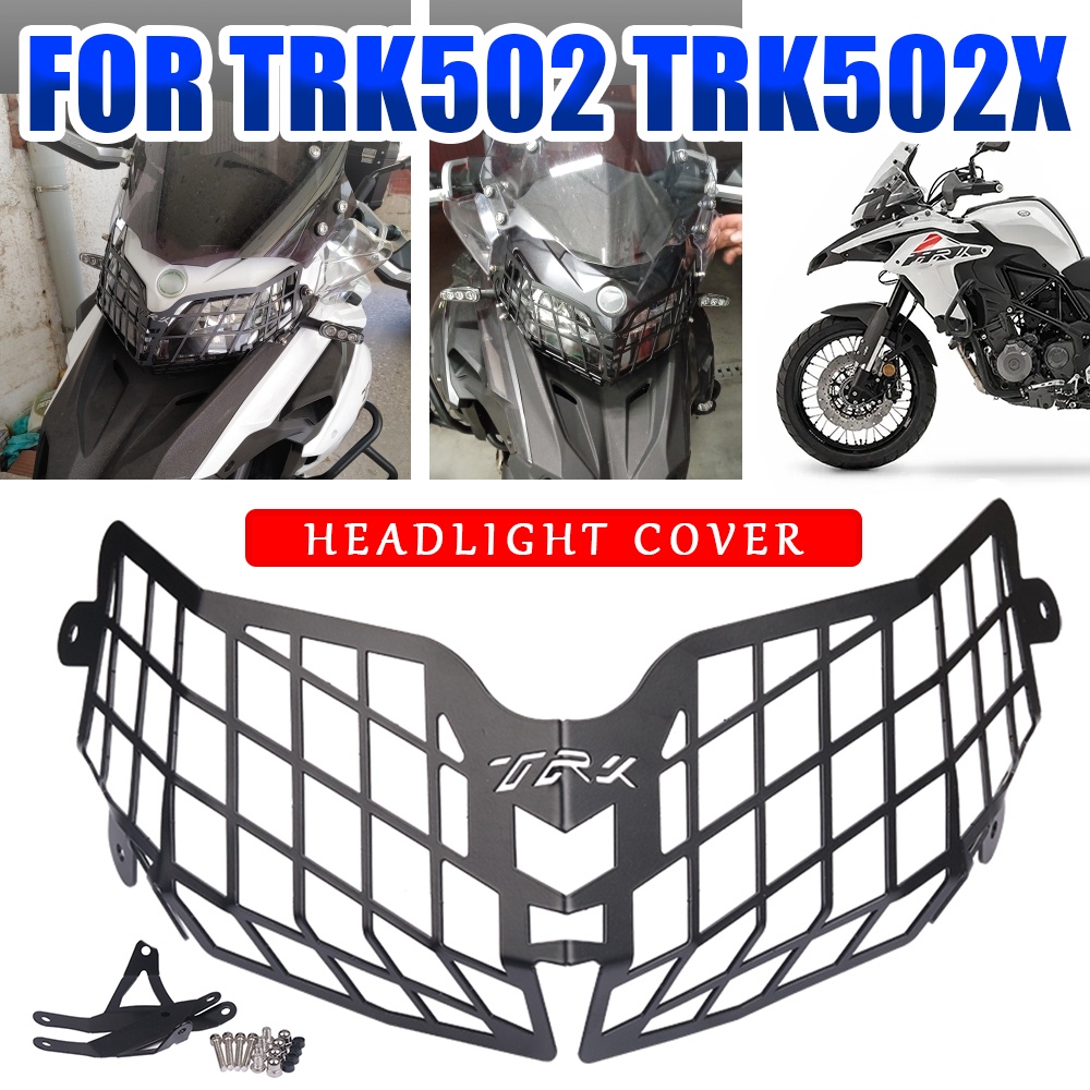 ฝาครอบป้องกันไฟหน้ารถจักรยานยนต์ สําหรับ Benelli TRK502X TRK502 TRK 502 X TRK 502X 2021 2022