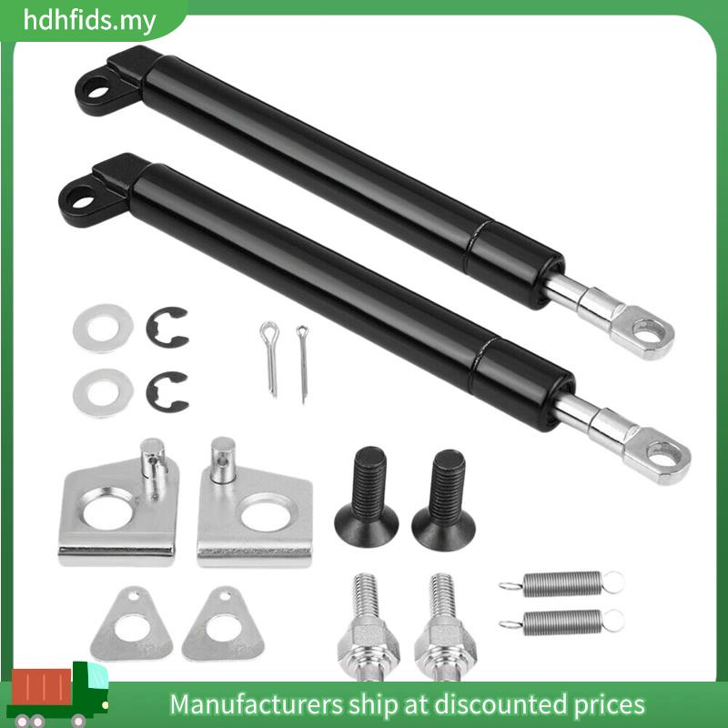 2 ชิ้นด้านหลัง Tailgate Lift สนับสนุน Sturts ฤดูใบไม้ผลิ Dampers ด้านหลังประตูช้าลง Strut สําหรับ Fo