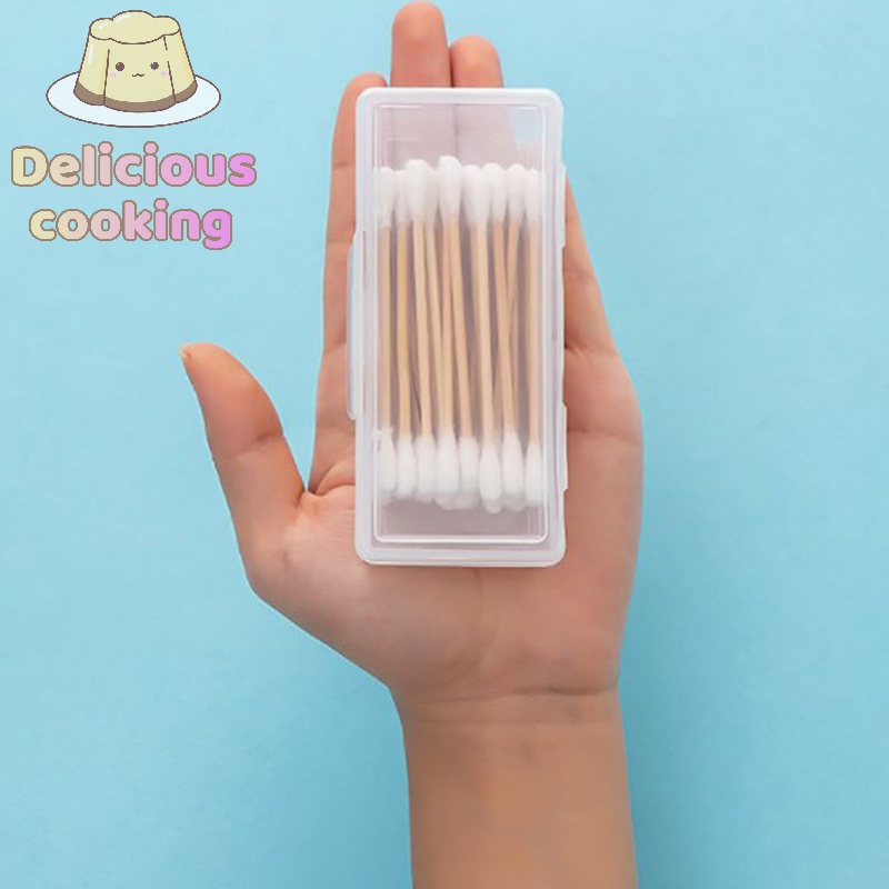 [Delicious Cooking] กล่องยาสําลี แบบพกพา [ใหม่]