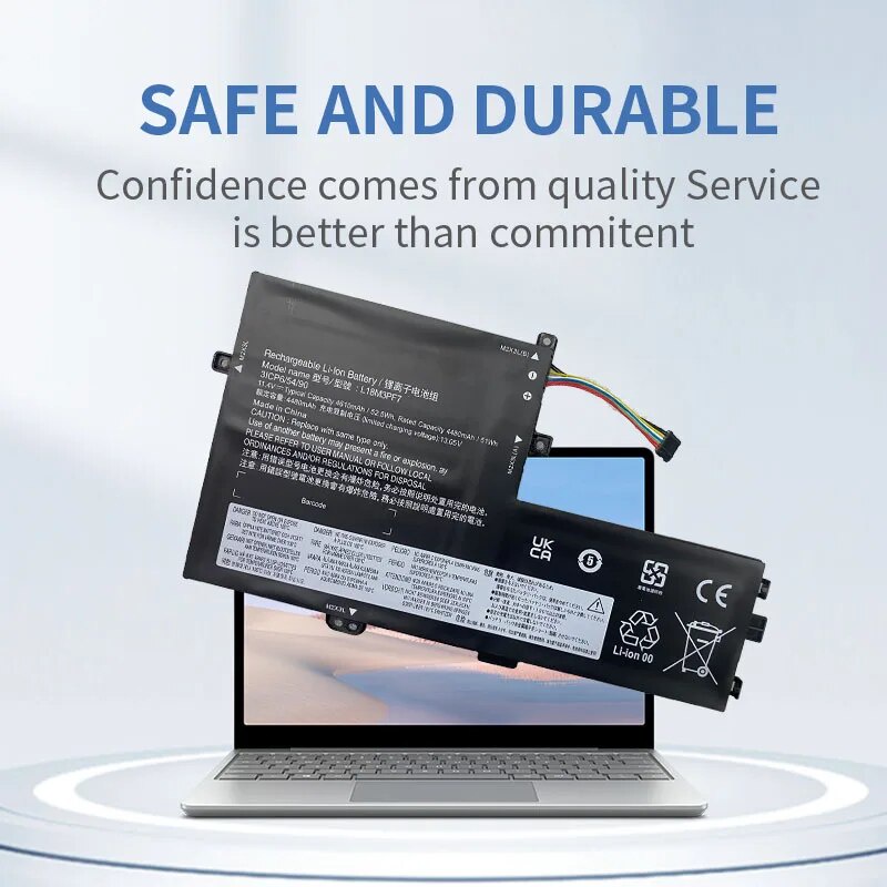 NEW Notebook แบตเตอรี่ L18M3PF7 For Lenovo IdeaPad C340-15IIL S340-14API S340-15API series