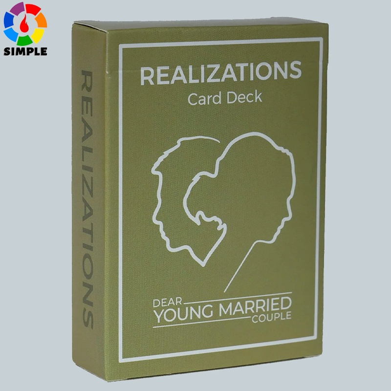 DEAR YOUNG MARRIED COUPLE REALIZATIONS - Card Deck - Fun Game for Couples - 52 Questions to See How 
