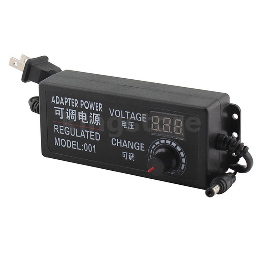 อะแดปเตอร์พาวเวอร์ซัพพลาย AC เป็น DC 9V 12V 15V 18V 24V 3A 72W 220V เป็น 12V ปรับได้