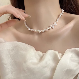 📌📌มีหลายแบบ📌📌สร้อยคอไข่มุก ไข่มุก เครื่องประดับสไตล์เกาหลี N MIX PEARL