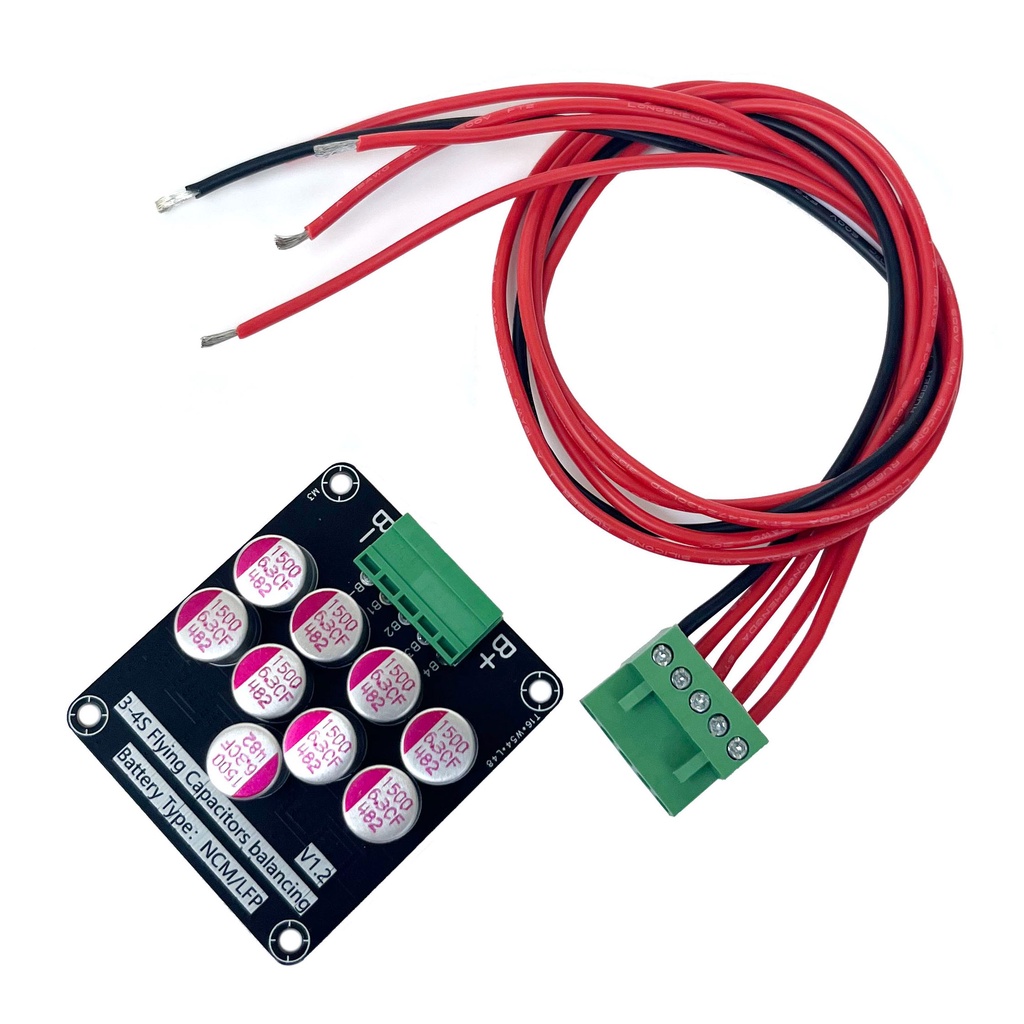 5A 3-4S Active Equalizer Balancer Lifepo4/Lipo แบตเตอรี่ Energy Capacitor Energy Transfer Board สําห