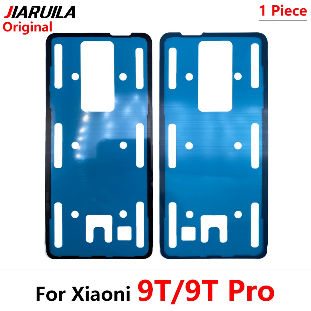 ต้นฉบับใหม่สำหรับ Xiaomi Mi 8 9 9T 10 10T 11 11T 12 Pro Lite Note 10 Lite ฝาหลังแบตเตอรี่ สติ๊กเกอร์ประตู เทปกาว - รูปที่ 4