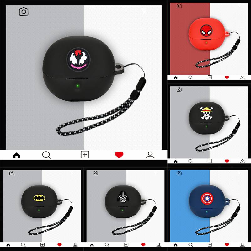 C407 Soundpeats clear case / AIR4 pro CASE Silicone Protective Case Dust-proof Protective Case for S