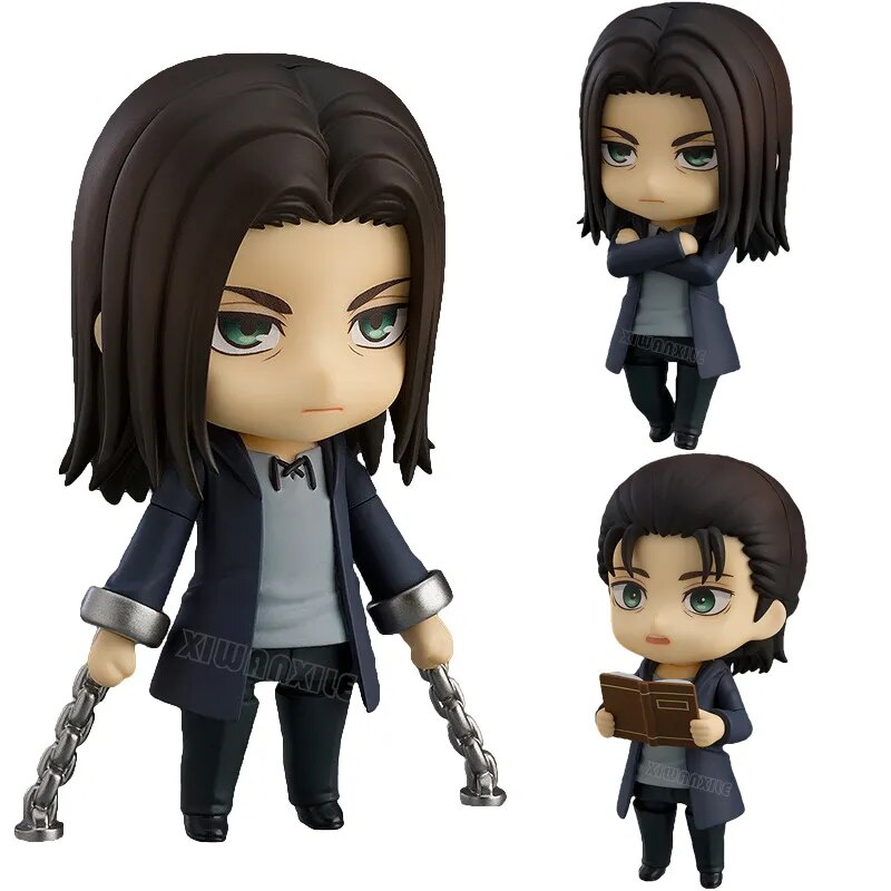 #2000 Attack on Titan Eren Jaeger Anime Figure Shingeki no Kyojin Mikasa Ackerman Action Figure Erwi