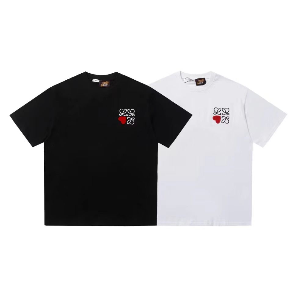 เสื้อยืดคอกลม แขนสั้น ปักลาย Love Lois เข้ากับทุกการแต่งกาย แฟชั่นฤดูร้อน สําหรับผู้ชาย และผู้หญิง 2023