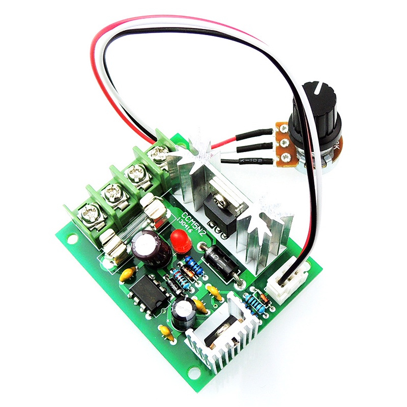 12V 24V 30V 5A 120W ตัวควบคุมความเร็วฟิวส์ PWM DC มอเตอร์ควบคุมความเร็วโมดูล