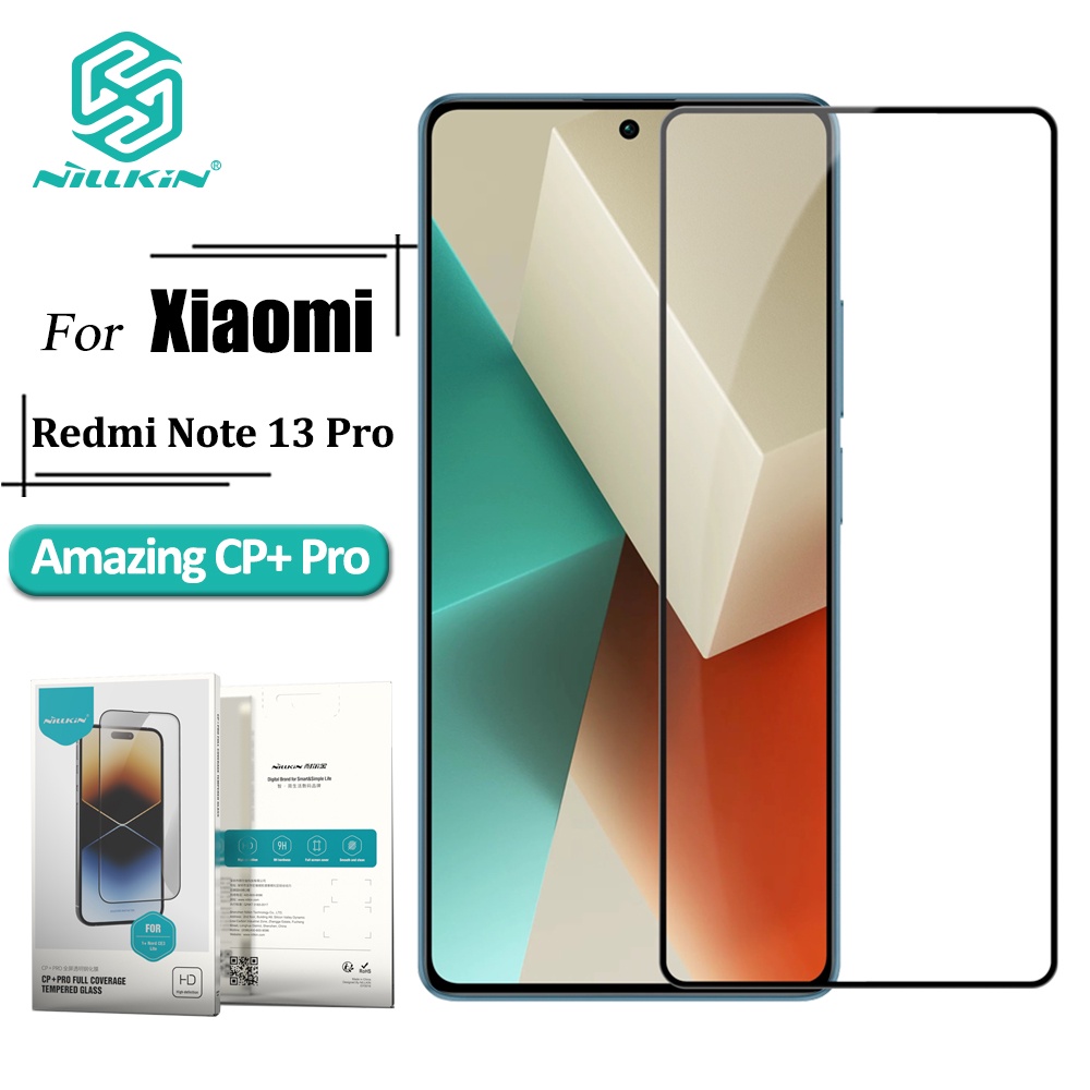 Nillkin สําหรับ Redmi Note 13 Pro / Poco X6 CP+ Pro กระจกนิรภัยกันรอยหน้าจอ ป้องกันการระเบิด