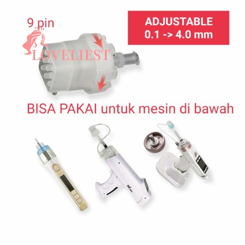 ท่อกรองน้ํา EZ Meso Gun 5pin 9pin อุปกรณ์เสริม สําหรับหัวฉีดน้ํา 1 ชิ้น