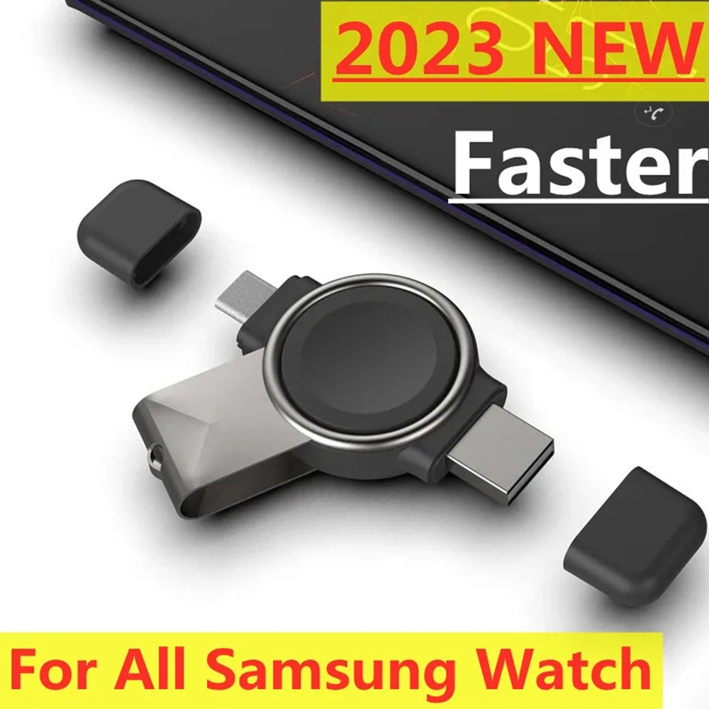 แท่นชาร์จสมาร์ทวอทช์ แบบแม่เหล็ก ไร้สาย สําหรับ Samsung Galaxy Watch