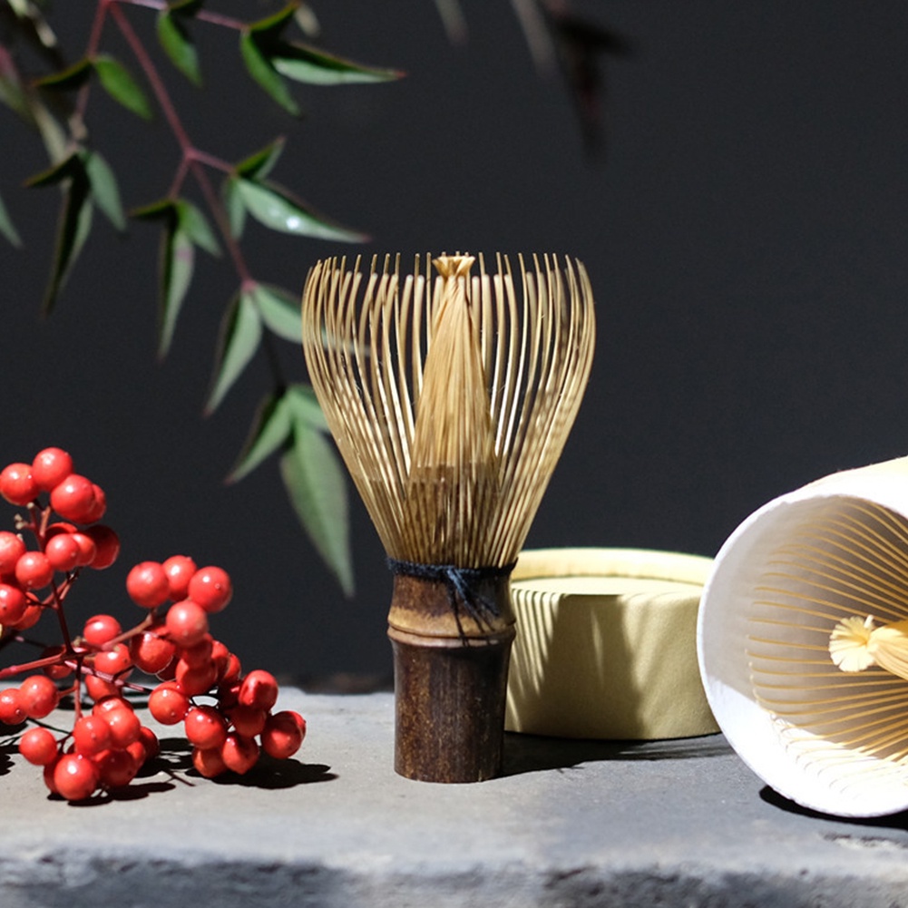 Handmades Bamboos Matcha Whisk พิธีชงชาญี่ปุ่นแปรงกวนอุปกรณ์ชาญี่ปุ่น ราคา ถูกที่สุด ดีลบีเคเค