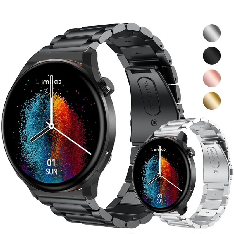 สายนาฬิกาข้อมือสเตนเลส 22 มม. สําหรับ IMILAB W13 IMILAB W13