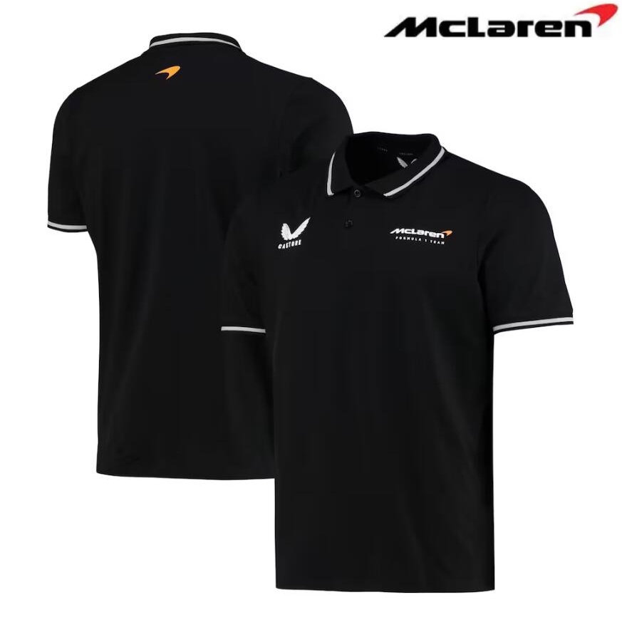 【Ready Stock】 New F1 McLaren F1 racing team short sleeve polo shirt and men and women summer fashion