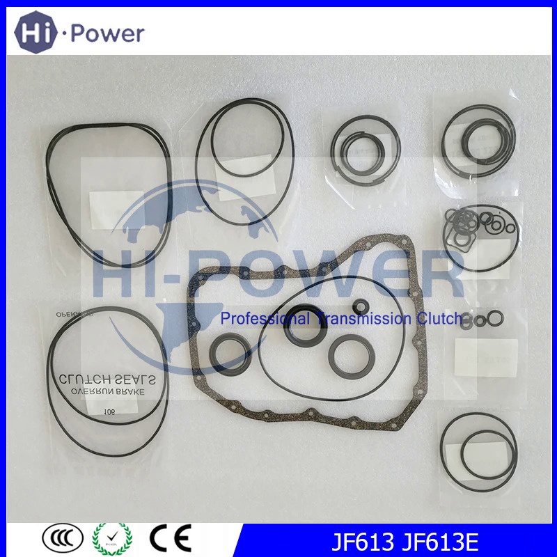 JF613 JF613E ชุดซ่อมเกียร์อัตโนมัติสําหรับ Mitsubishi Nissan Renaule เกียร์คลัทช์ Overhaul Seal แหวน