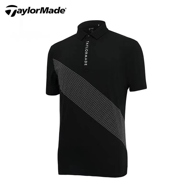 Taylormade เสื้อยืดโปโล แขนสั้น ดูดซับเหงื่อได้ดี แห้งเร็ว เหมาะกับฤดูร้อน สําหรับผู้ชาย