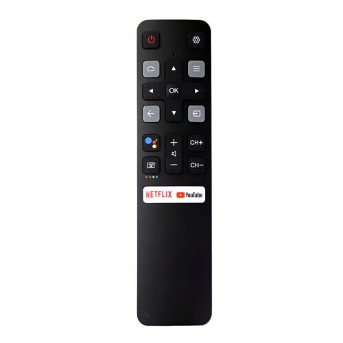 ยี่ห้อใหม่ RC802V FNR1 เหมาะสําหรับ TCL Netflix YouTube Voice TV รีโมทคอนโทรล 40S330