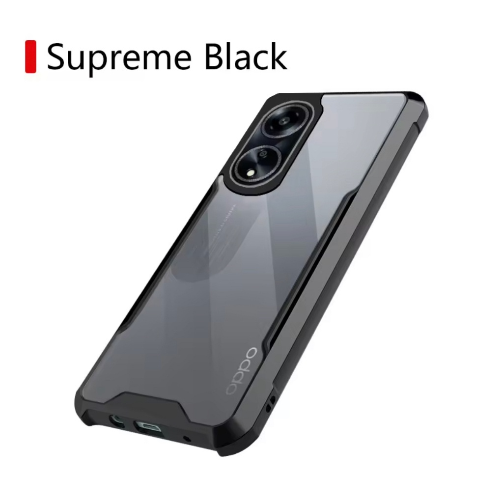 109.ส่งจากไทย Case OPPO A79 5G ป้องกันเลนส์กล้อง เคสกันกระแทก เคสหลังใส ขอบนิ่มหลังแข็ง เคสPC+TPU เคสโทรศัพท์ ออโป้ A79 - รูปที่ 6