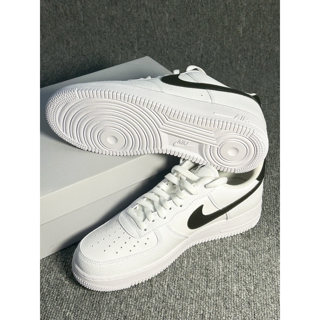 sneakers Nike Air Force 1 Low white white black black white รองเท้า train