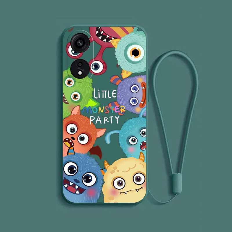 เคส OPPO RENO 8T 4G RENO8T 5G เคสโทรศัพท์ ซิลิโคนนิ่ม กันกระแทก ลายน่ารัก สดใส สําหรับ