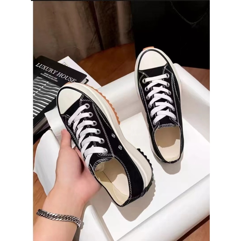 Converse RUN STAR HIKE Unisex Sneakers - WHITE/BLACK/GUM แฟชั่น