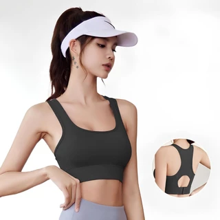 เสื้อสปอร์ตบราผู้หญิง สำหรับออกกำลังกาย Sport Bra ดีไซน์เว้าหลัง ใส่สบาย กระซับสัดส่วนได้ดี Size S-2XL