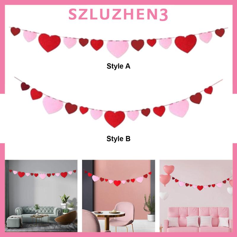 [Szluzhen3] ของตกแต่งวันวาเลนไทน์ สําหรับวันครบรอบวันเกิดเจ้าสาว