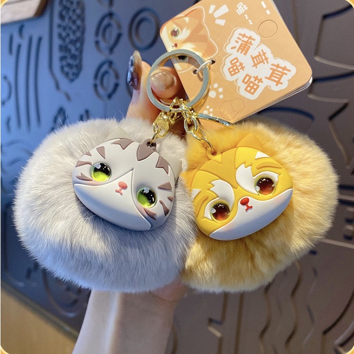 OKK Life Stop(Y0123)*พร้อมส่งในไทย*พวงกุญแจตุ๊กตาการ์ตูนแมวน่ารัก สําหรับห้อยกระเป๋าเป้สะพายหลัง(Y0123) - รูปที่ 3