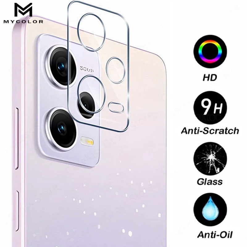 ตรงรุ่นฟิล์มกระจกกันรอย เลนส์กล้อง เต็มเลนส์ Redmi Note 13 12 12s 11 11s 10 10s China Pro+ Plus 4G 5G 2024