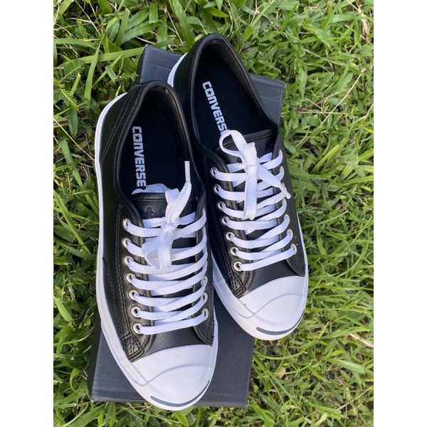 Clearance Sales converse jack Purcell leather black HDLJ