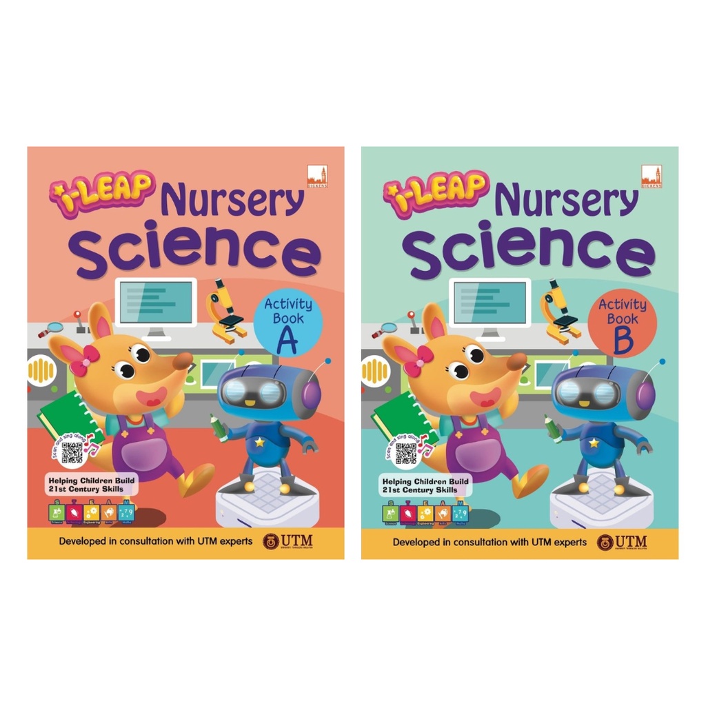 N2N Education I-Leap Nursery Science - Activity Book A-B