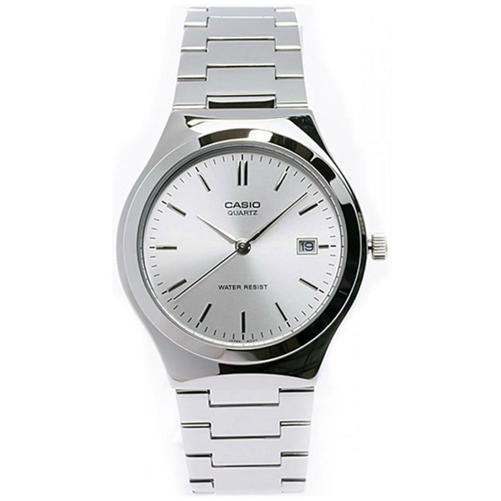 [Time Cruze] Casio MTP-1170 Analog Quartz Stainless Steel Silver Dial Men Watch MTP-1170A-7ARDF MTP