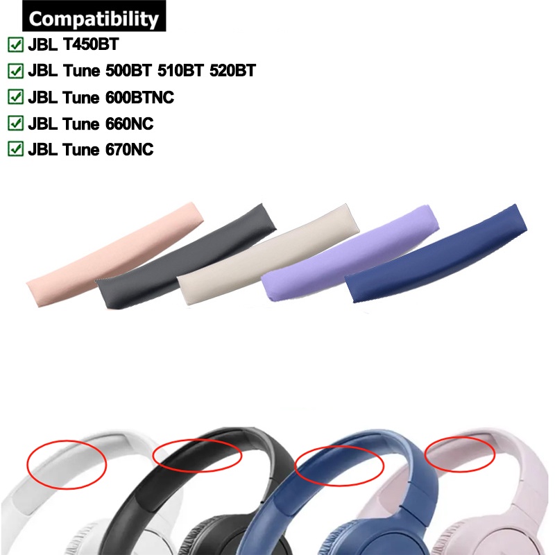 อะไหล่แถบคาดศีรษะ แบบเปลี่ยน สําหรับ JBL Tune 500BT 510BT 520BT 600BTNC 660NC 670NC T450BT 1 ชิ้น
