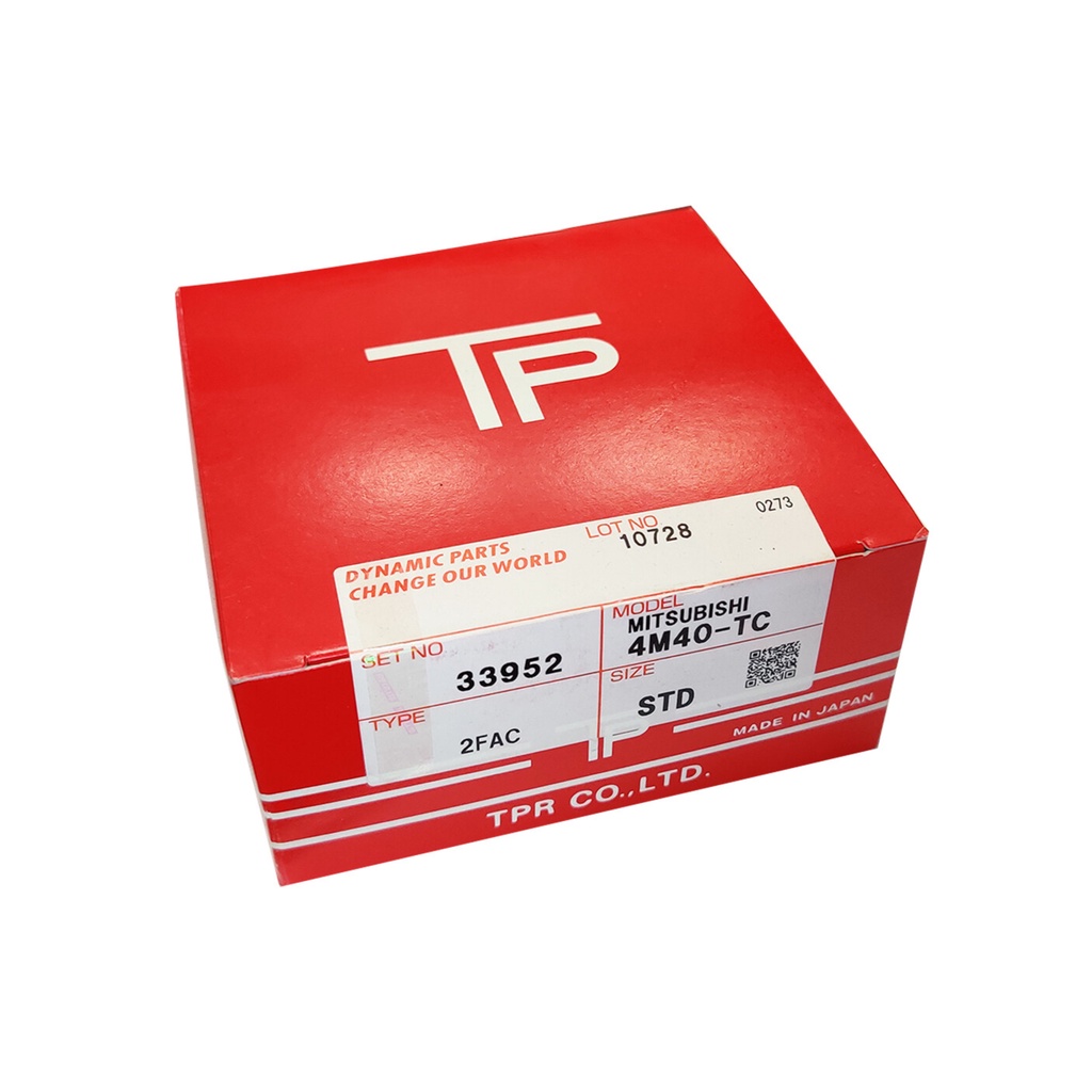 แหวนลูกสูบ NISSAN STRADA 4M40 TURBO (MADE IN ) 33952 (TP)