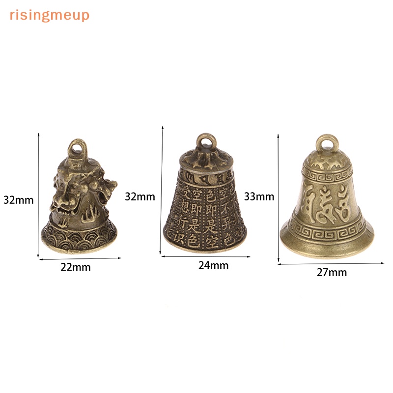 [เพิ่มขึ้น] โลหะผสมย้อนยุคสามสิงโตกระดิ่งลมจี้รถประติมากรรมโบราณอธิษฐานเจ้าแม่กวนอิมฮวงจุ้ย - รูปที่ 7