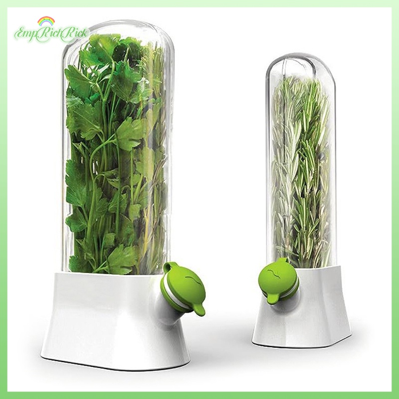 Erck> กล่องพลาสติกเก็บสมุนไพร สําหรับ Cilantro Mint Parsley Asparagus Chives Posemary